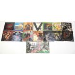 Punk Rock vinyl LP's including The Clash, Sham 69, The Only Ones, Rose Tattoo and Mo Dettes : For