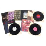 Seven Rock vinyl LP's including King Crimson In The Court of The Crimson King Island Records ILPS-