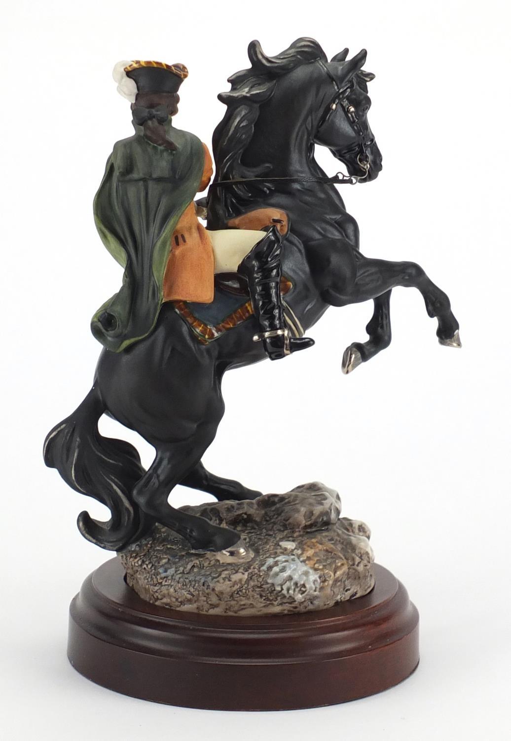 Royal Doulton figure Dick Turpin HN3272, limited edition 391/5000, with box, 32cm high : For further - Image 3 of 6