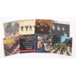 The Beatles vinyl LP's including Abbey Road, Beatles for Sale, Help!, With The Beatles, Please