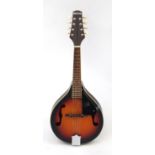 Boston eight string mandolin, with box, 67cm in length : For further Condition Reports Please