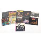 The Damned Punk Rock vinyl LP's including The Black Album with ticket, Damned But Not Forgotten