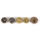 Five Indian gold fanam's, approximate weight 1.8g : For further Condition Reports Please Visit our