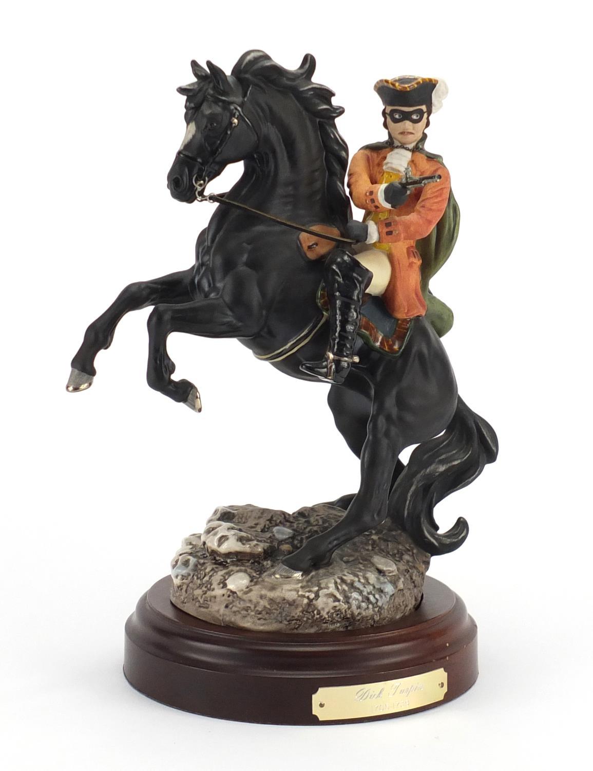 Royal Doulton figure Dick Turpin HN3272, limited edition 391/5000, with box, 32cm high : For further