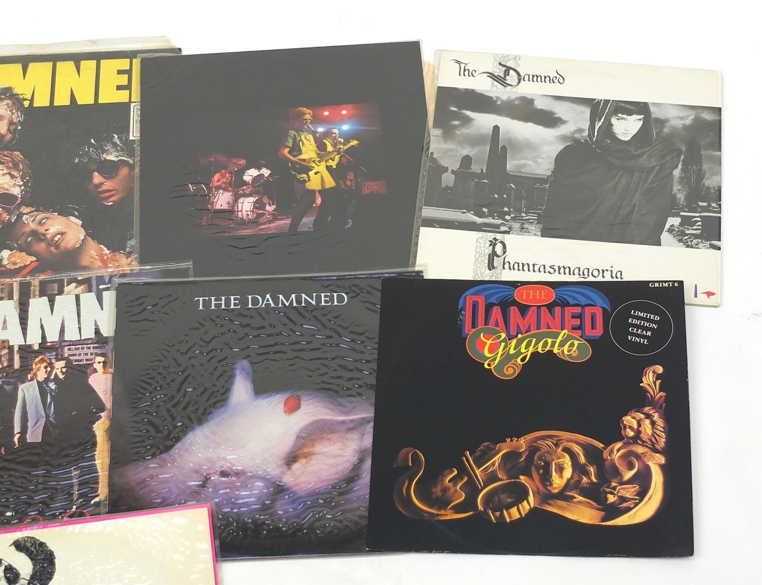 The Damned Punk Rock vinyl LP's including The Black Album with ticket, Damned But Not Forgotten - Image 3 of 4