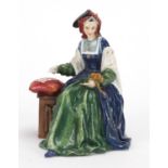 Royal Doulton figurine Catherine of Aragon HN3233, Limited edition 389/9500, with box, 17cm high :