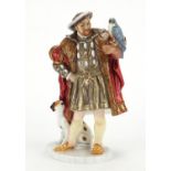 Royal Doulton figure Henry VIII HN3350, Limited edition 477/1991, with box, 25cm high : For