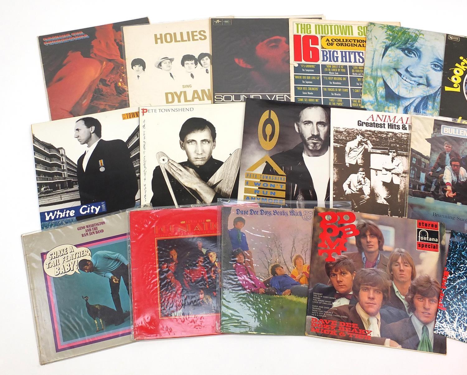 Blues, Rock and Pop vinyl LP's including Animals, Geno Washington, Foundations, The Hollies and Dave - Image 2 of 3