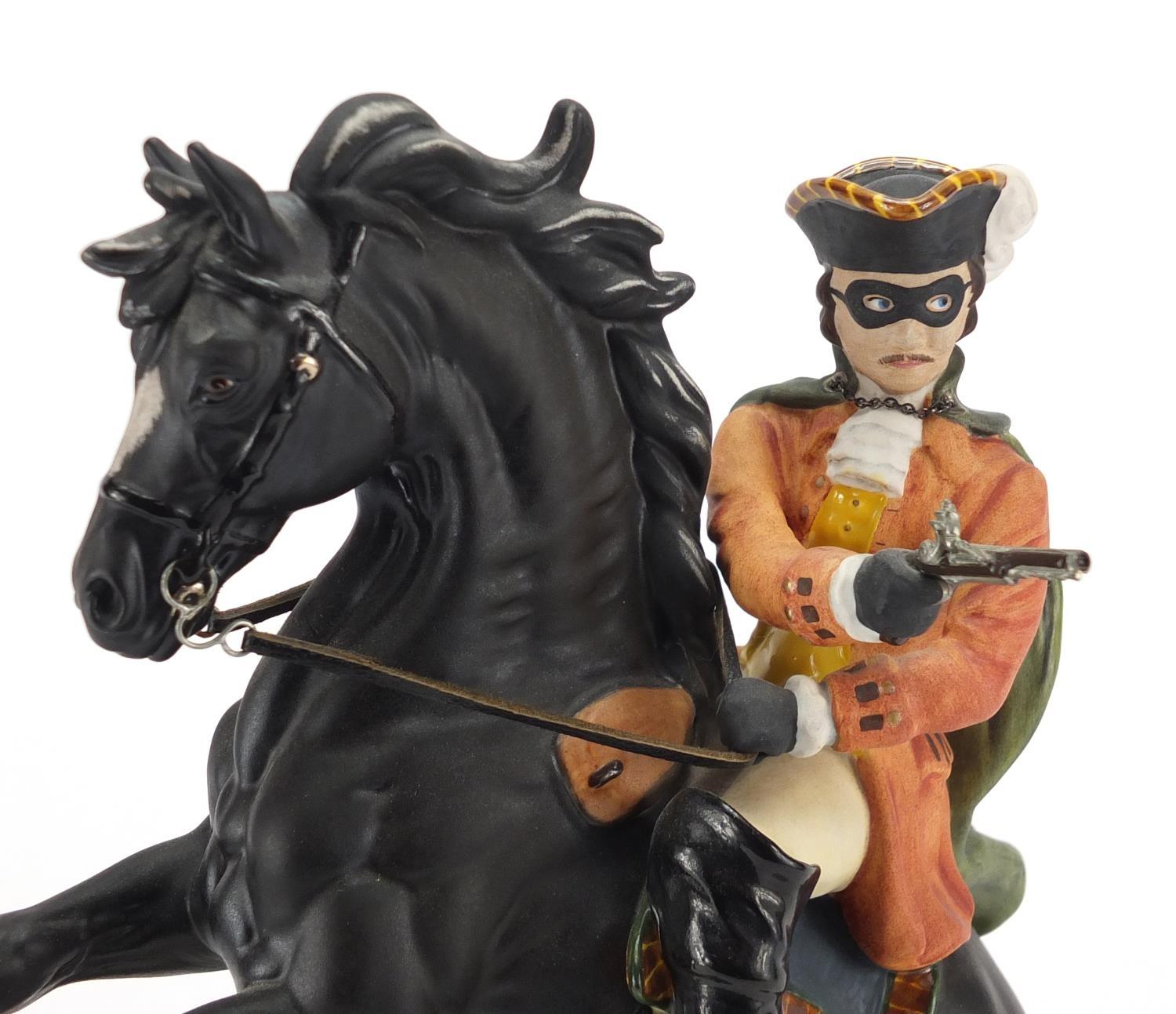 Royal Doulton figure Dick Turpin HN3272, limited edition 391/5000, with box, 32cm high : For further - Image 2 of 6