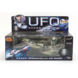 Product enterprise die cast UFO S.H.A.D.O. interceptor, by Gerry Anderson, with box : For extra