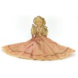 Vintage Lenci style doll, 55cm in length : For extra condition reports please visit www.