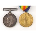 British Military World War I pair awarded to 2724TPR.W.E.GAME.HOUSEHOLD.BN. : For extra condition