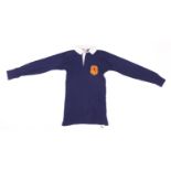 Sammy Cox's Rangers football Jersey, from the 1952-53 season, Previously sold at Christies, lot