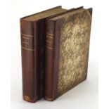 County of Sussex by Thomas Walker Horsfield, two 19th century hardback volumes :For Further