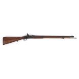 Lee Enfield rifle with cleaning rod, impressed 313-L-51-CT to the butt, the barrel engraved MPCHP-