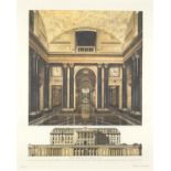 Andrew Ingamells - The Bank of England, pencil signed print, limited edition 172/600, mounted and
