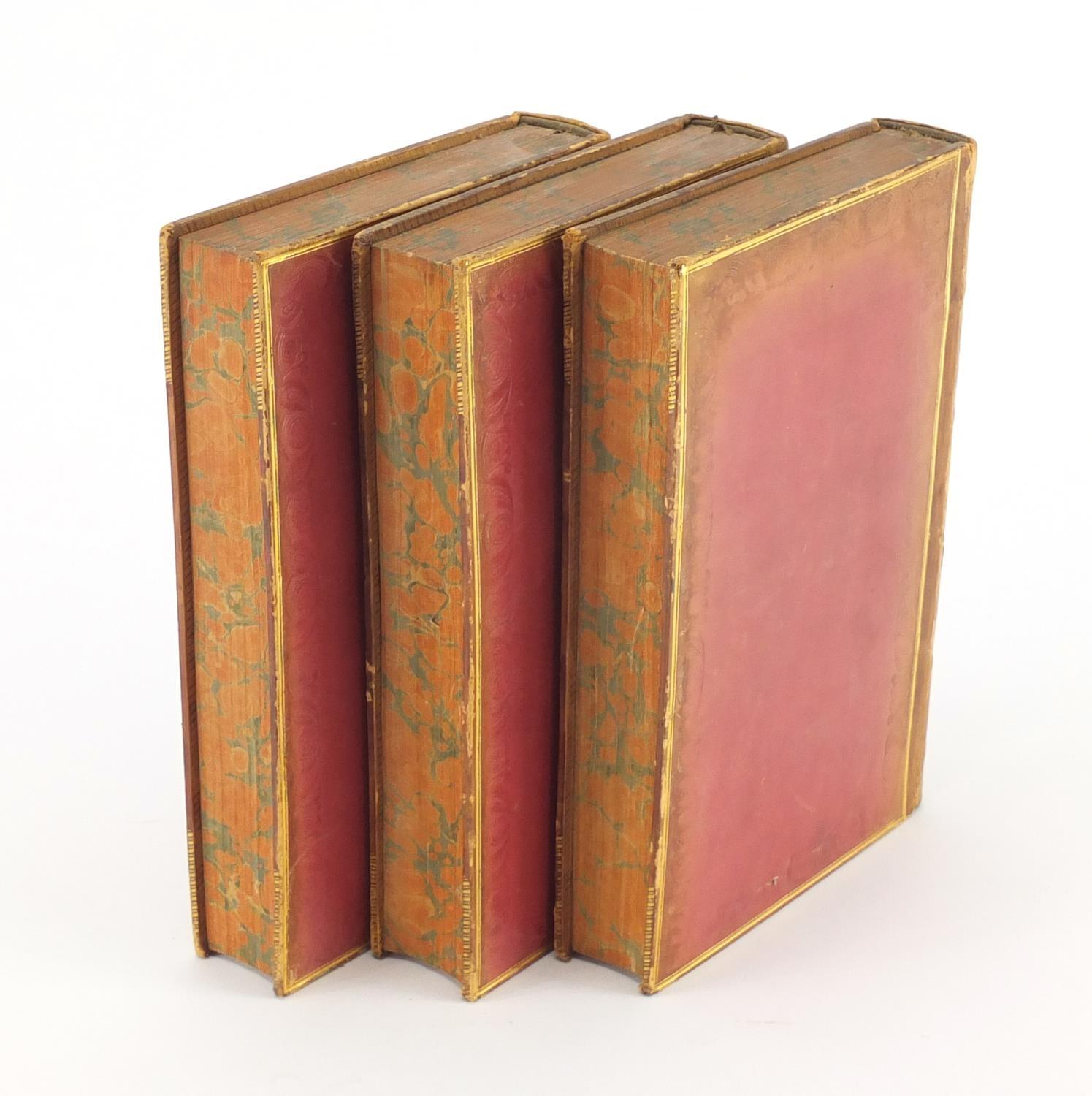 Letters of Horace Walpole, set of three early 19th century leather bound hardback books, volumes - Image 6 of 6