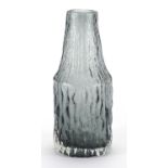 Whitefriars pewter textured bottle vase, designed by Geoffrey Baxter, 20cm high :For Further