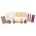 British Military World War I and World War II medal group, relating to Sergeant A G Parry comprising