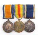 British Military World War I and II Naval medal group, including a George V Naval long service and