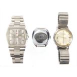 Three vintage gentleman's wristwatches comprising Felca automatic, Bulova Accutron and Ingersoll :