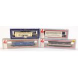 Four Lima OO gauge locomotives with boxes, Ashford 150, Watercress Line 73005, City of Portsmouth