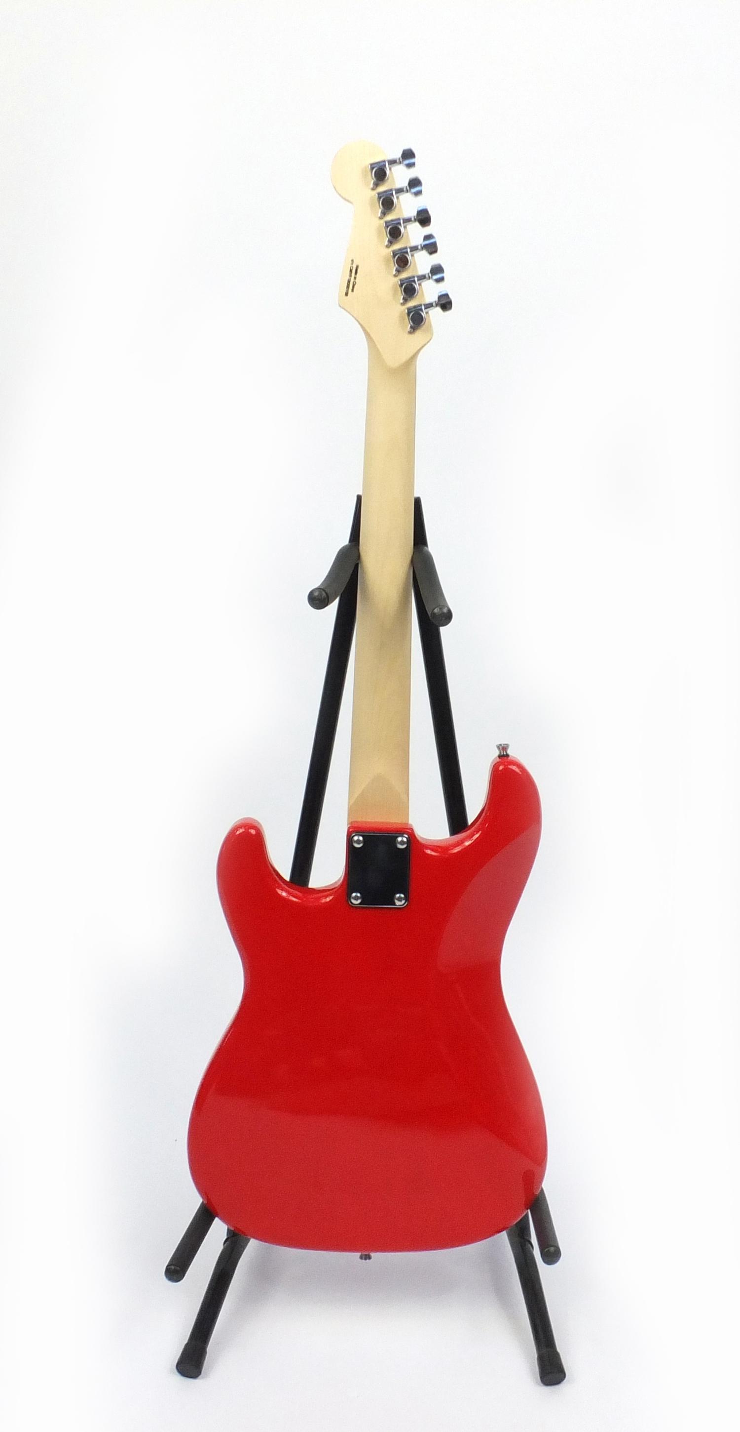 Squier Stratocaster by Fender six string electric guitar, serial number CMF18000158 : For Further - Image 6 of 6