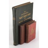 Three early 20th century hardback books comprising The Authentic Map Directory of South Lancashire