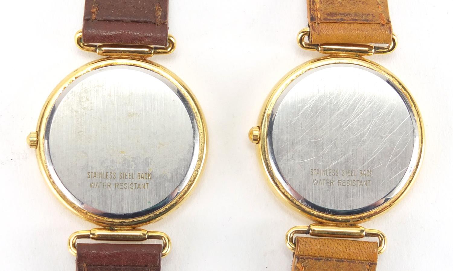 Two gentleman's Gieves & Hawkes dress watches, 3.1cm in diameter : For Further Condition Reports - Image 3 of 3
