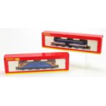 Two Hornby OO gauge diesel locomotives with boxes, NSE 73129 City of Winchester and SW Trains