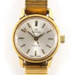 Ladies Omega Geneve wristwatch, 2.2m in diameter :For Further Condition Reports Please Visit Our