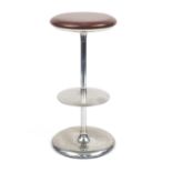 Plank Frisbi bar stool designed by Biagio Cisotti & Sandra Laube, 81cm high : For Further