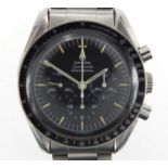 Gentleman's Omega Speedmaster Professional Chronometer wristwatch, commemorating the first watch