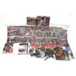The Lord of the Rings Games workshop magazines with figures, posters and 3D puzzles : For Further