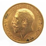 George V 1912 gold sovereign :For Further Condition Reports Please Visit Our Website