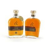 Two 70cl bottles of Marzadro Giare Chardonnay Grappa : For Further Condition Reports Please Visit