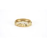 9ct gold wedding band, size N, approximate weight 1.3g : For Further Condition Reports Please