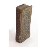 The Psalms of David in Metre, early 18th century leather bound hardback book, published Edinburgh