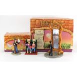 Three Royal Doulton Harry Potter figures comprising The Mirror Holds the Answer 1085, Friendship