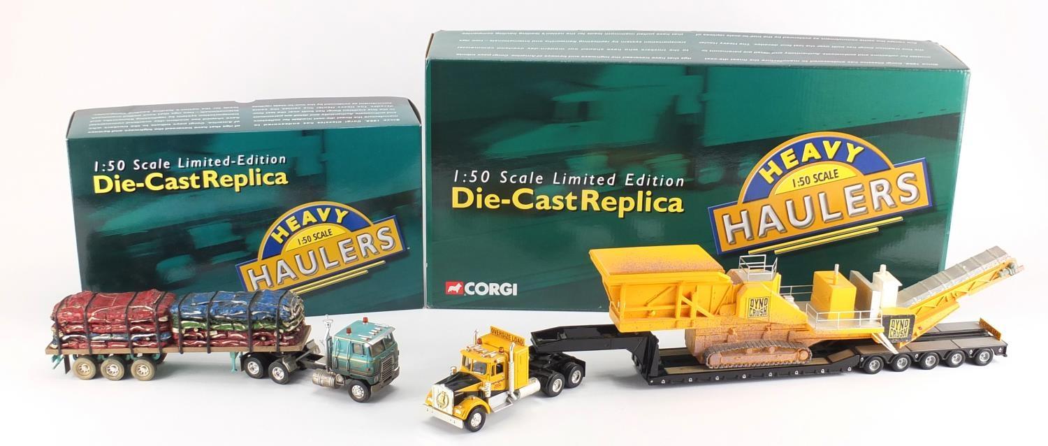 Corgi die Texaco Star Explorer and a Heavy Hauler, both with boxes and scale 1:50 : For Further - Image 4 of 6