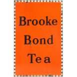 Vintage Brooke Bond Tea enamel advertising sign, 76.5cm x 51cm :For Further Condition Reports Please