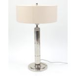 Visual Comfort Longacre tall table lamp, with natural paper shade, 75cm high : For Further Condition