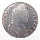 William III 1695 silver crown with TVTA EN Error :For Further Condition Reports Please Visit Our