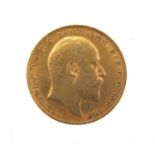Edward VII 1902 gold sovereign :For Further Condition Reports Please Visit Our Website