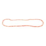 Natural pink coral necklace, 60cm in length, approximate weight 15.5g :For Further Condition Reports