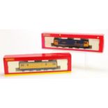 Two Hornby OO gauge locomotives with boxes, Network Rail 73138 and GB Railfreight 73204 :For Further