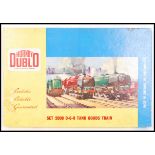 HORNBY DUBLO TRAIN SET 2008 0-6-0 TANK GOODS TRAIN