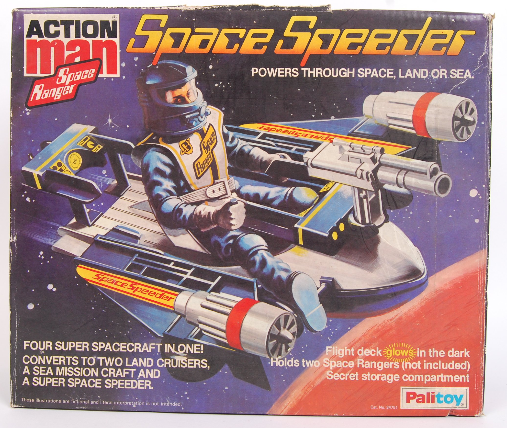 ACTION MAN SPACE SPEEDER