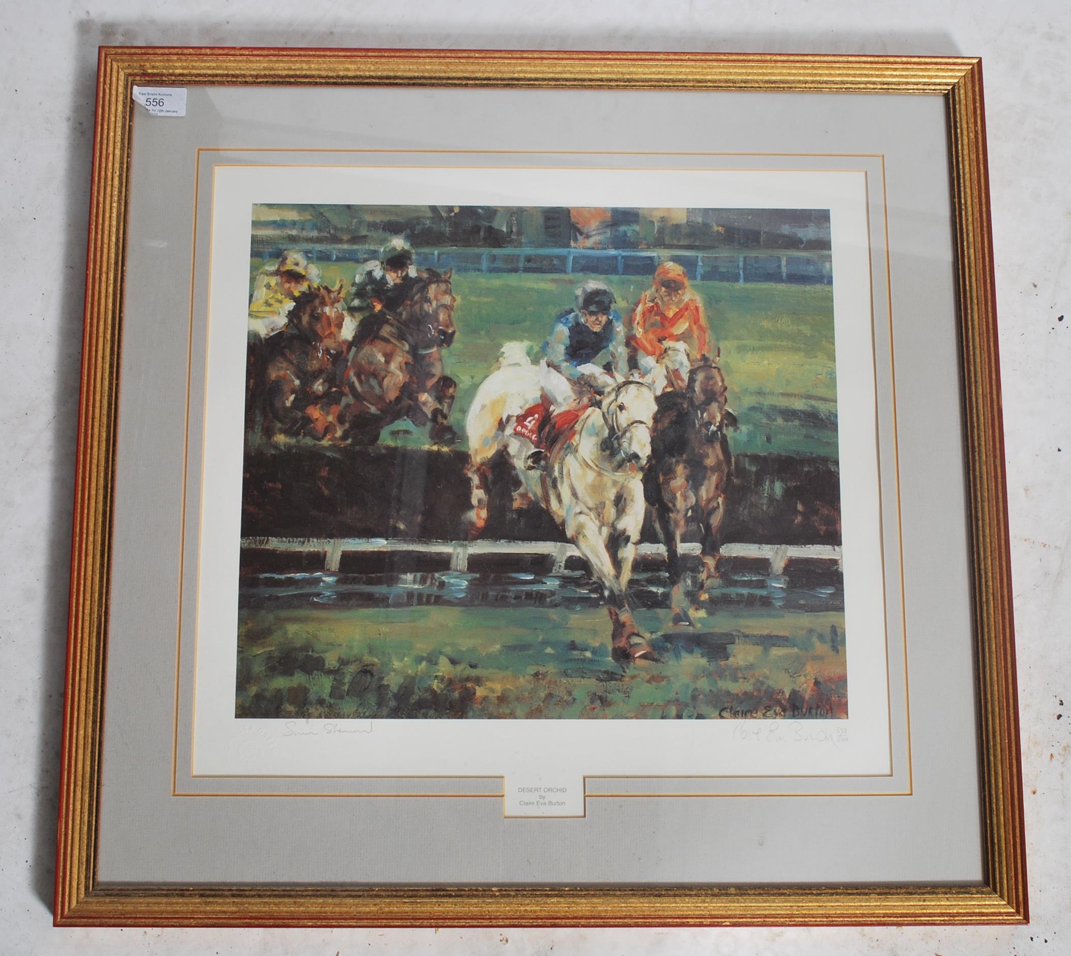 Desert Orchid: An contemporary 20th century print - Image 2 of 3
