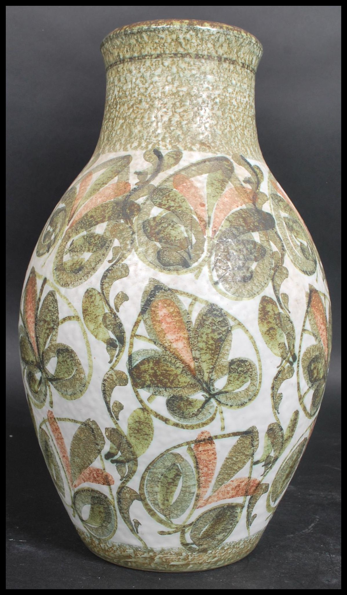 A good 20th century Denby vase by Glyn Colledge. O - Image 4 of 6